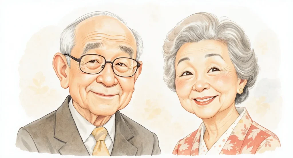 金婚式プレゼント 変わり種 似顔絵2