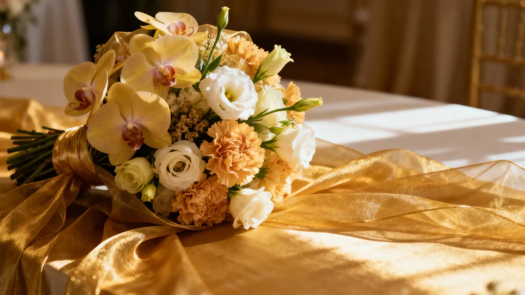 金婚式に贈る花・色・アレンジ