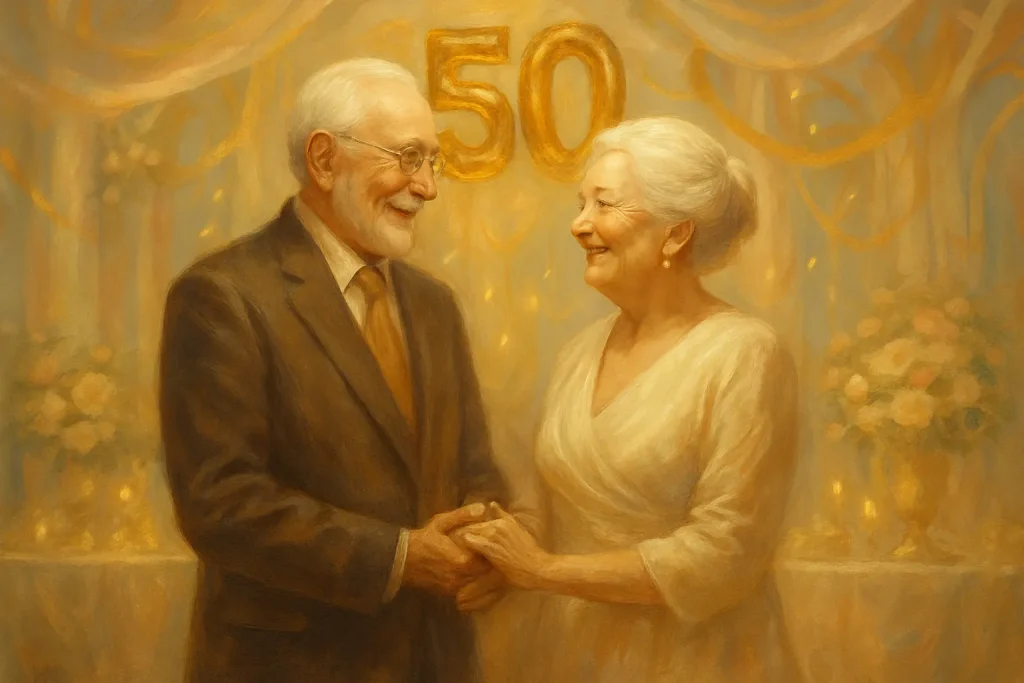 金婚式は結婚何年？【早見表】